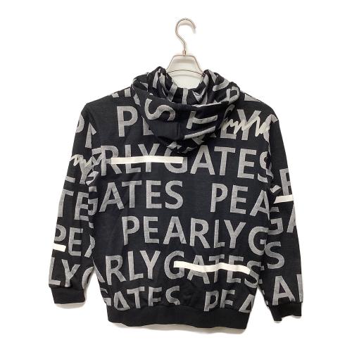 PEARLY GATES (パーリーゲイツ) パーカー ゴルフウェア(トップス) 053-4262801 2024年モデル メンズ SIZE XL ブラック×グレー