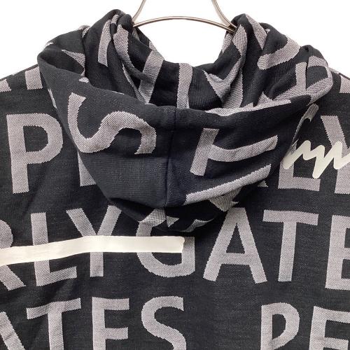 PEARLY GATES (パーリーゲイツ) パーカー ゴルフウェア(トップス) 053-4262801 2024年モデル メンズ SIZE XL ブラック×グレー