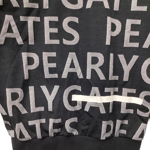 PEARLY GATES (パーリーゲイツ) パーカー ゴルフウェア(トップス) 053-4262801 2024年モデル メンズ SIZE XL ブラック×グレー