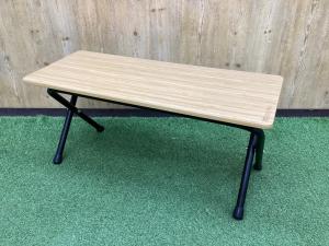 Snow peak (スノーピーク) アウトドアテーブル LV-065TL ブラック フォールディングシェルフ Light Bamboo