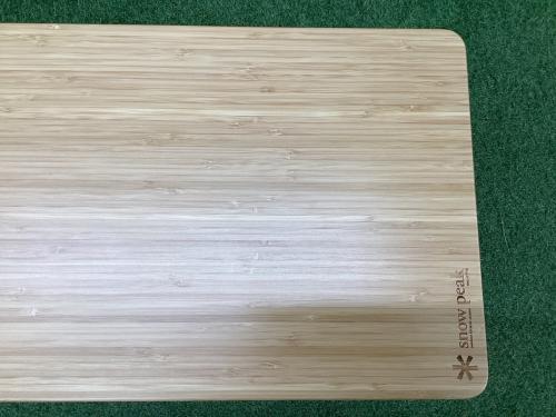 Snow peak (スノーピーク) アウトドアテーブル LV-065TL ブラック フォールディングシェルフ Light Bamboo