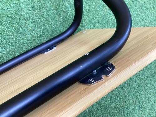 Snow peak (スノーピーク) アウトドアテーブル LV-065TL ブラック フォールディングシェルフ Light Bamboo