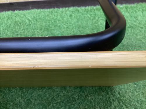 Snow peak (スノーピーク) アウトドアテーブル LV-065TL ブラック フォールディングシェルフ Light Bamboo