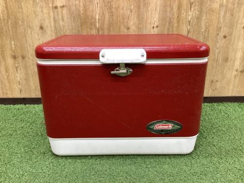 Coleman (コールマン) スチールベルトクーラー クーラーボックス 54QT(約51L) レッド