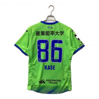 湘南ベルマーレ (ショウナンベルマーレ) 加瀬直輝【86】サッカーユニフォーム 百年構想リーグオーセンティックユニフォーム メンズ SIZE XO グリーン×ブルー