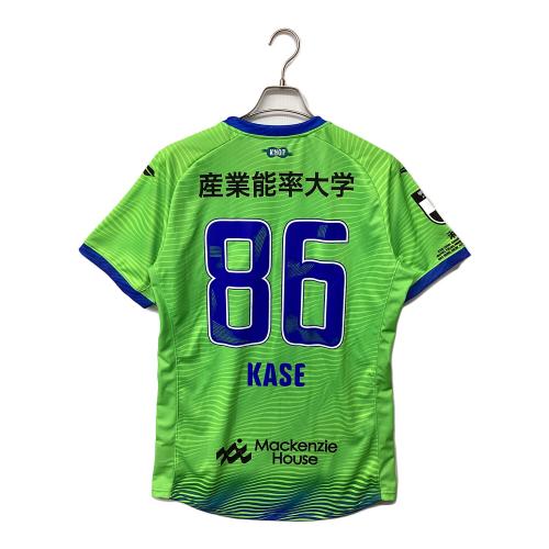 湘南ベルマーレ (ショウナンベルマーレ) 加瀬直輝【86】サッカーユニフォーム 百年構想リーグオーセンティックユニフォーム メンズ SIZE XO グリーン×ブルー