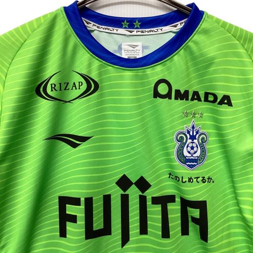 湘南ベルマーレ (ショウナンベルマーレ) 加瀬直輝【86】サッカーユニフォーム 百年構想リーグオーセンティックユニフォーム メンズ SIZE XO グリーン×ブルー