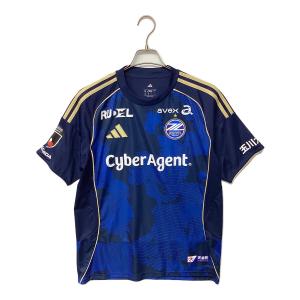 町田ゼルビア (マチダゼルビア) サッカーユニフォーム JD7389 百年構想リーグ 1stユニフォーム メンズ SIZE 2XL ブルー×ネイビー