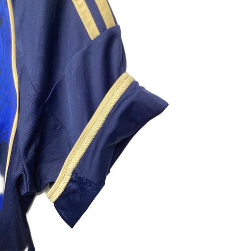 町田ゼルビア (マチダゼルビア) サッカーユニフォーム JD7389 百年構想リーグ 1stユニフォーム メンズ SIZE 2XL ブルー×ネイビー