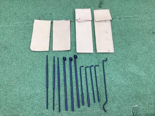 MUTEKI 無敵の焚き火幕 焚火台用品 タン