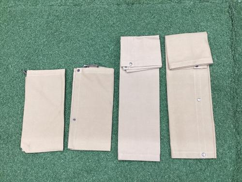 MUTEKI 無敵の焚き火幕 焚火台用品 タン