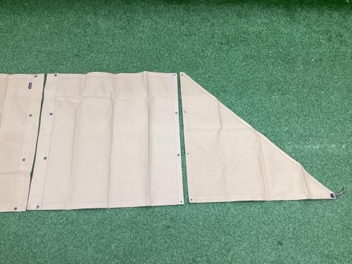 MUTEKI 無敵の焚き火幕 焚火台用品 タン