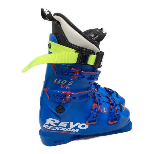 REXXAM (レグザム) 110S 92-96 スキーブーツ 23-24年モデル メンズ SIZE 25cm ブルー×レッド