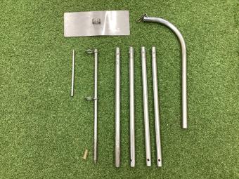 Coleman (コールマン) ランタンスタンド 149A7110 廃盤品 シルバー ニューランタンスタンド