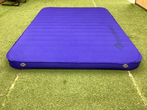 SEA TO SUMMIT (シートゥサミット) インフレータブルマット ブルー 約201×132×10cm コンフォートデラックスS.I.マット (ダブル)