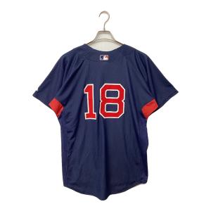 ボストン・レッドソックス (ボストンレッドソックス) 松坂大輔【18】プラクティスシャツ 応援グッズ A6800 2007年 SIZE M ネイビー×レッド