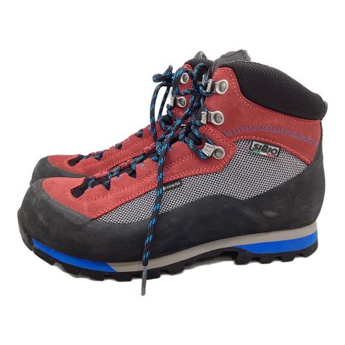 SIRIO (シリオ) 41A GTX ROSSO ミドルカット トレッキングシューズ メンズ SIZE 26cm レッド×グレー