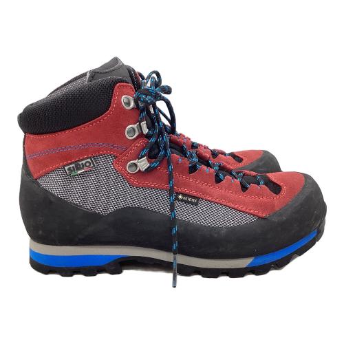 SIRIO (シリオ) 41A GTX ROSSO ミドルカット トレッキングシューズ メンズ SIZE 26cm レッド×グレー