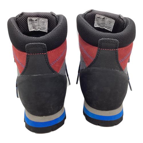 SIRIO (シリオ) 41A GTX ROSSO ミドルカット トレッキングシューズ メンズ SIZE 26cm レッド×グレー