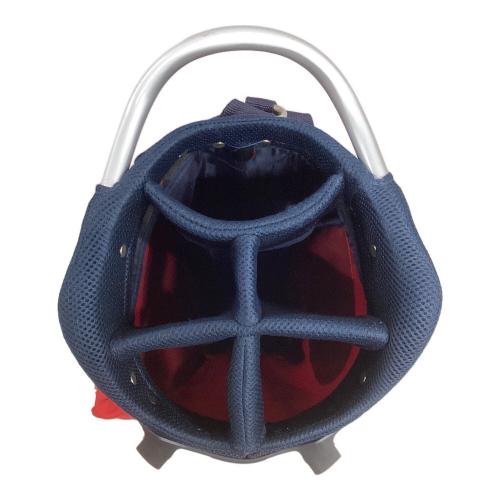 JACK BUNNY (ジャックバニー) キャディバッグ 9インチ 5口 レッド
