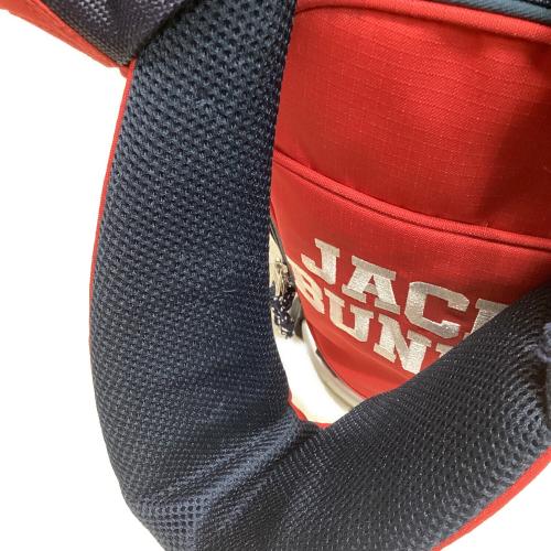 JACK BUNNY (ジャックバニー) キャディバッグ 9インチ 5口 レッド
