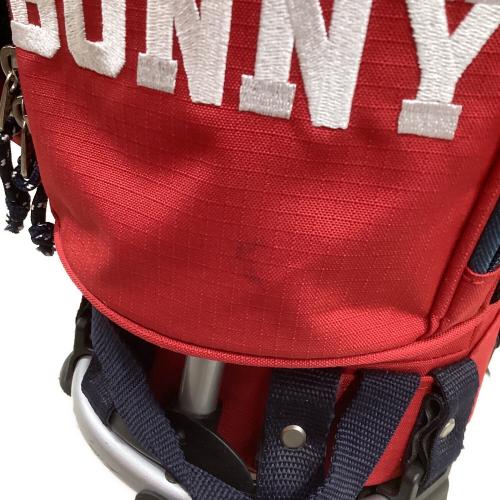 JACK BUNNY (ジャックバニー) キャディバッグ 9インチ 5口 レッド