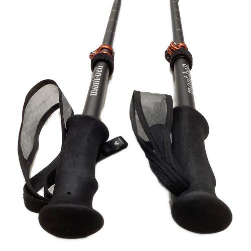 mont-bell (モンベル) トレッキングポール 1140221 2本セット 95-115cm ブラック アルパイン フォールディングポール S