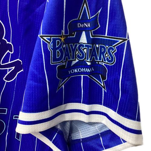 横浜DeNAベイスターズ (ヨコハマディーエヌエーベイスターズ) 宮崎敏郎【51】2025年BlueMates限定直筆ユニフォーム 応援グッズ 抽選限定 サインワッペン付 SIZE L ブルー