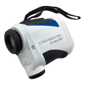 Nikon (ニコン) ゴルフ距離測定器 ケース付 ホワイト×ブラック COOLSHOT PRO STABILIZED