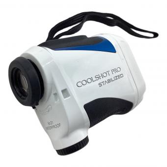 Nikon (ニコン) ゴルフ距離測定器 ケース付 ホワイト×ブラック COOLSHOT PRO STABILIZED