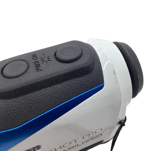 Nikon (ニコン) ゴルフ距離測定器 ケース付 ホワイト×ブラック COOLSHOT PRO STABILIZED