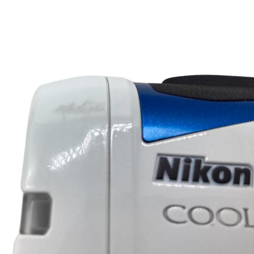 Nikon (ニコン) ゴルフ距離測定器 ケース付 ホワイト×ブラック COOLSHOT PRO STABILIZED