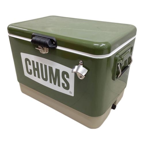 CHUMS (チャムス) クーラーボックス スチールクーラーボックス CH62-1802 54L グリーン