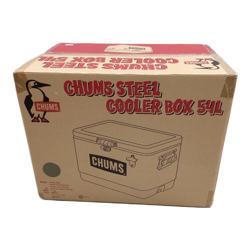 CHUMS (チャムス) クーラーボックス スチールクーラーボックス CH62-1802 54L グリーン