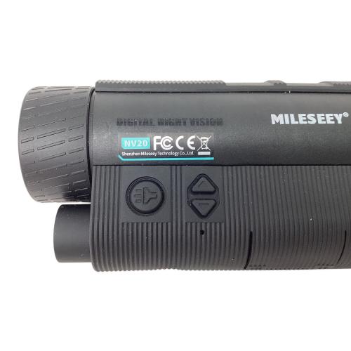 MILESEEY (マイルシー) 暗視スコープ NV20 ケース・ケーブル・ストラップ付