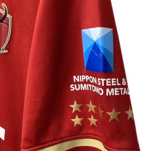 鹿島アントラーズ (カシマアントラーズ) サッカーユニフォーム 金崎夢生【33】 744319 648 2016年ホーム SIZE M レッド×ネイビー