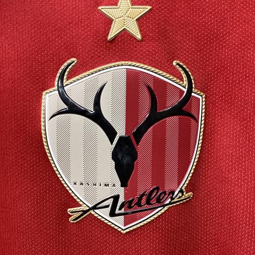 鹿島アントラーズ (カシマアントラーズ) サッカーユニフォーム 金崎夢生【33】 744319 648 2016年ホーム SIZE M レッド×ネイビー