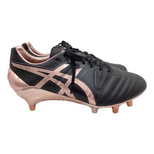 asics (アシックス) GEL-LETHAL TIGHT FIVE ラグビーシューズ 1111A031 ブラック×ピンク SIZE 29cm