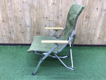 Snow peak (スノーピーク) アウトドアチェア LV-090 廃盤品 オリーブ