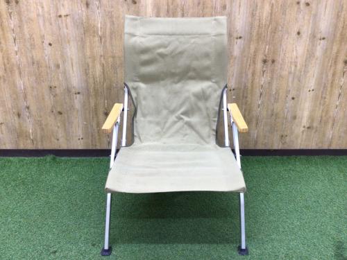 Snow peak (スノーピーク) アウトドアチェア LV-090 廃盤品 カーキ ローチェア30