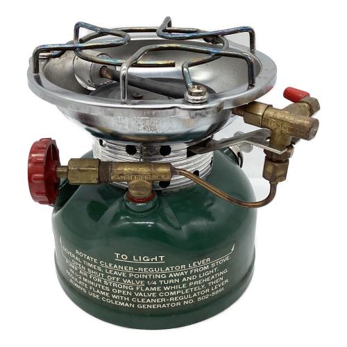 Coleman (コールマン) スポーツスター 502 ガソリンシングルバーナー 2レバー ヴィンテージ