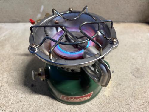 Coleman (コールマン) スポーツスター 502 ガソリンシングルバーナー 2レバー ヴィンテージ