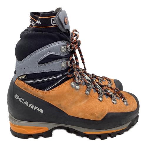 SCARPA (スカルパ) モンブランプロ GTX 厳冬期用 トレッキングシューズ 旧モデル メンズ EU41(約26cm) オレンジ×ブラック