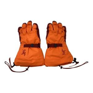 ARC'TERYX (アークテリクス) 登山雑貨 GORE-TEX SIZE M オレンジ LITHIC GLOVE