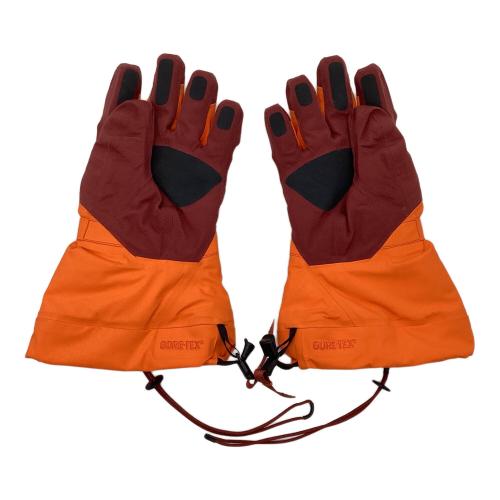 ARC'TERYX (アークテリクス) 登山雑貨 GORE-TEX SIZE M オレンジ LITHIC GLOVE