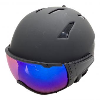 SALOMON (サロモン) DRIVER CA PHOTO SIGMA ヘルメット ブラック ステッカー付 キズ有 ケース付