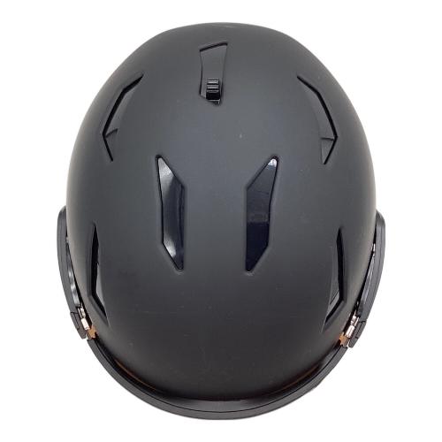SALOMON (サロモン) DRIVER CA PHOTO SIGMA ヘルメット ブラック ステッカー付 キズ有 ケース付