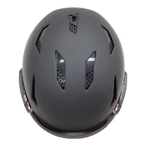 SALOMON (サロモン) DRIVER CA PHOTO SIGMA ヘルメット ブラック ステッカー付 キズ有 ケース付