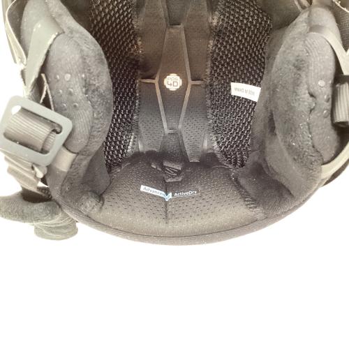 SALOMON (サロモン) DRIVER CA PHOTO SIGMA ヘルメット ブラック ステッカー付 キズ有 ケース付