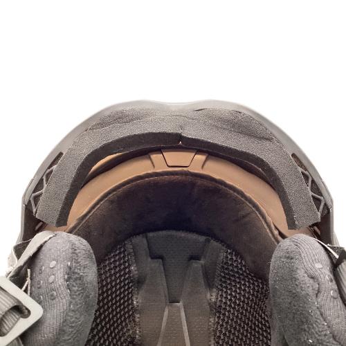 SALOMON (サロモン) DRIVER CA PHOTO SIGMA ヘルメット ブラック ステッカー付 キズ有 ケース付